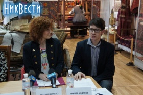 Евгения Дулько и Никита Худяков