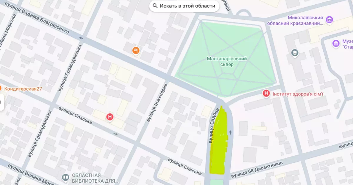 Депутати підтримали створення «Простору пам’яті полону» на вулиці Садовій у Миколаєві