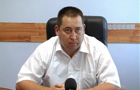 подполковник В.Кинда - начальник линейного отдела милиции на станции "Николаев"