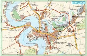 Карта Николаева