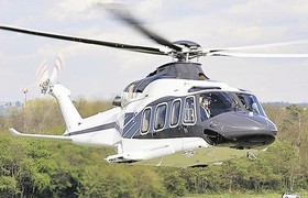 VIP-вертолет. Вмещает до 15 человек