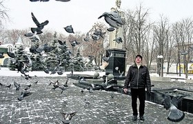 Город корабелов. На родине Николаенко Н.Н. стоит памятник святому. Фото: А. Белоножко 