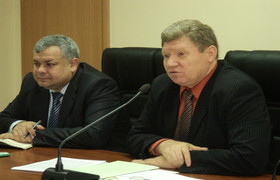 Геннадий Николенко и Николай Круглов на Совете инвесторов