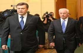 Виктор Янукович и Николай Азаров
