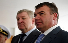 Михаил Ежель и Анатолий Сердюков