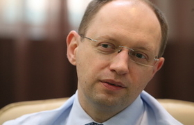 Лидер партии "Фронт перемен" Арсений Яценюк