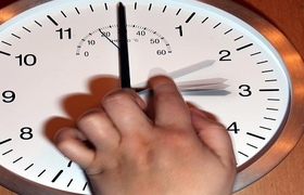 время вернули