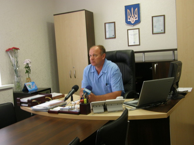 Главврач Николаевской станции переливании крови Валерий Чиняков