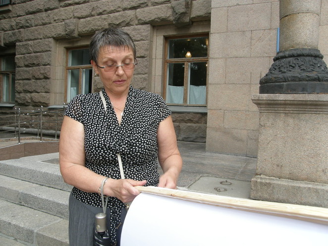 Жительница жилого дома по пр. Мира,1