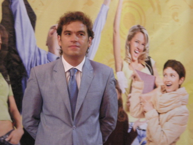 Начальник городского молодежного управления Виталий Воронов