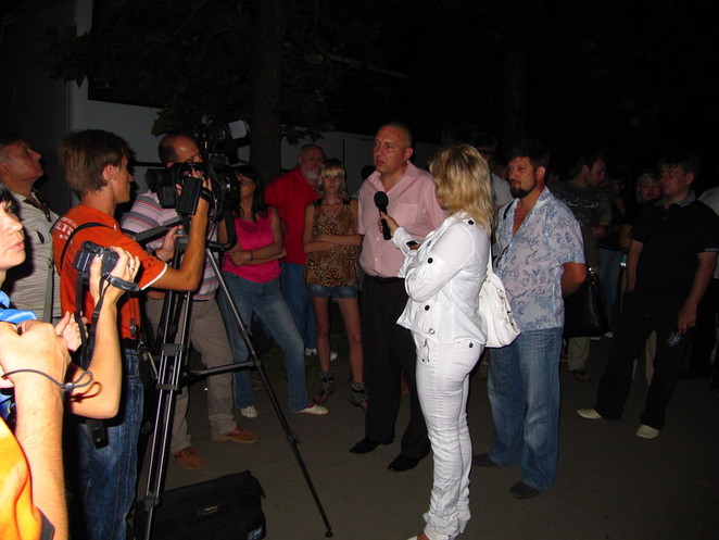 Олег Мудрак дает комментарии