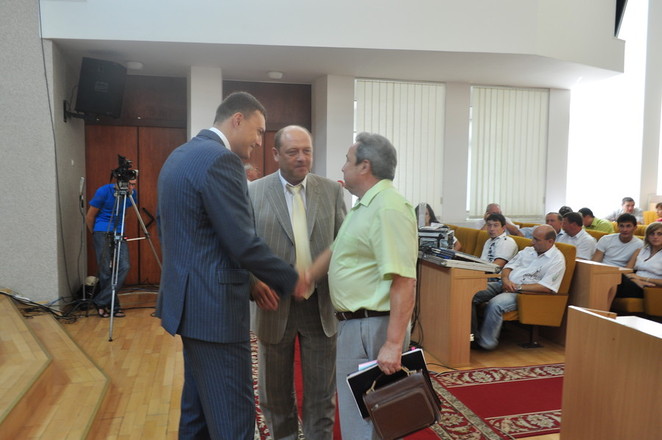 Разговор регионалов прервал начальник управления образования Валерий Мельниченко