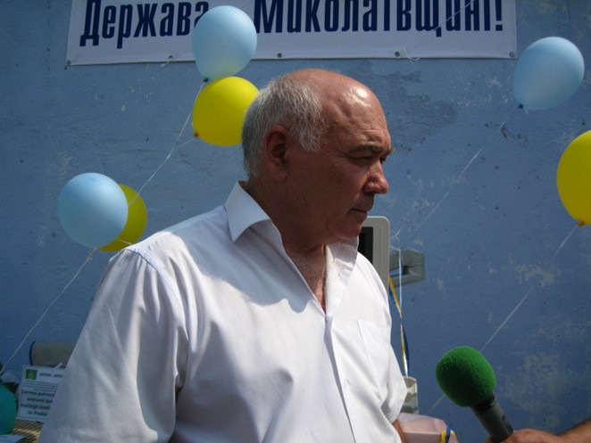 главврач Николаевской областной больницы Виктор Видяпин