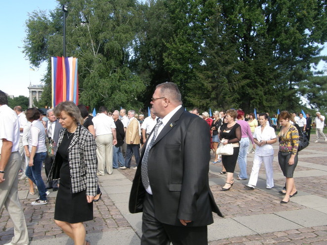 Глава фракции БЮТ в горсовете А. Курченко