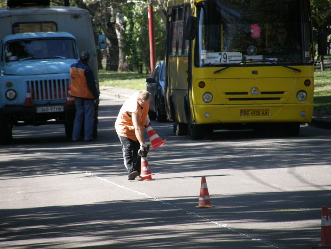 Обновляют дорогу