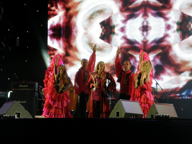 Выступление К. Бужинской