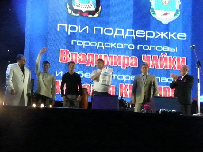 В. Чайка, Н. Круглов, олимпийцы