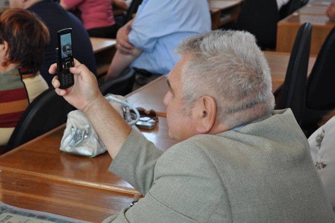 Некоторые снимали происходящее на видео