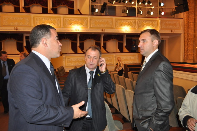 Ю.Гранатуров, П.Каминский и Н.Жук