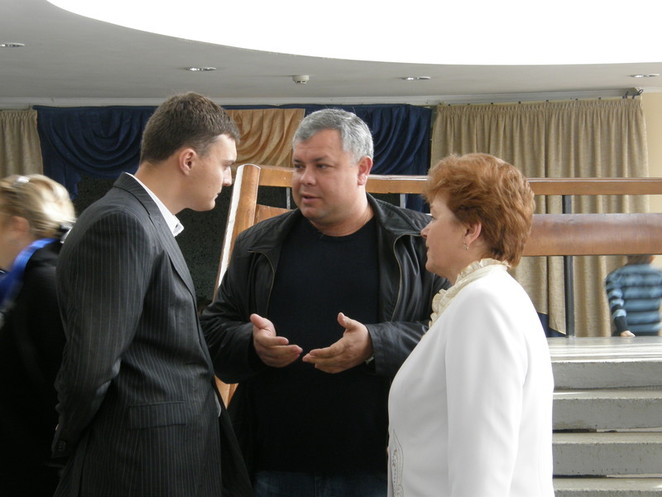 И. Дятлов и Г. Николенко