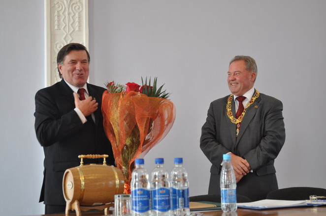 В. Костырко поздравлял мэра Николаева