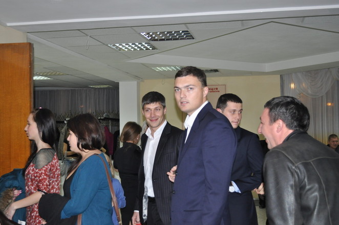 На мероприятие пришли глава николаевского облсовета И. Дятлов и депутат горсовета А. Ильюк