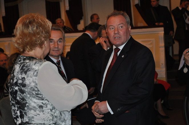 В. Чайка с женой