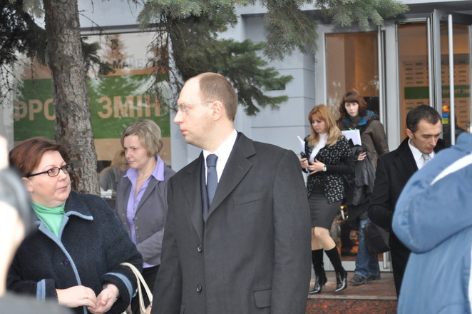 Лидер "Фронта Змін" Арсений Яценюк