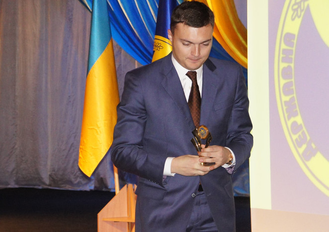 Глава облсовета с наградой