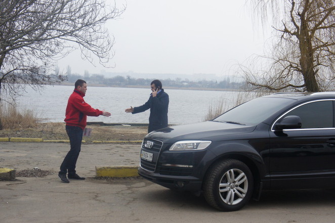 Олег Машкин и прибывший Вадим Мериков