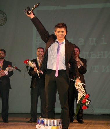 Виктор на конкурсе