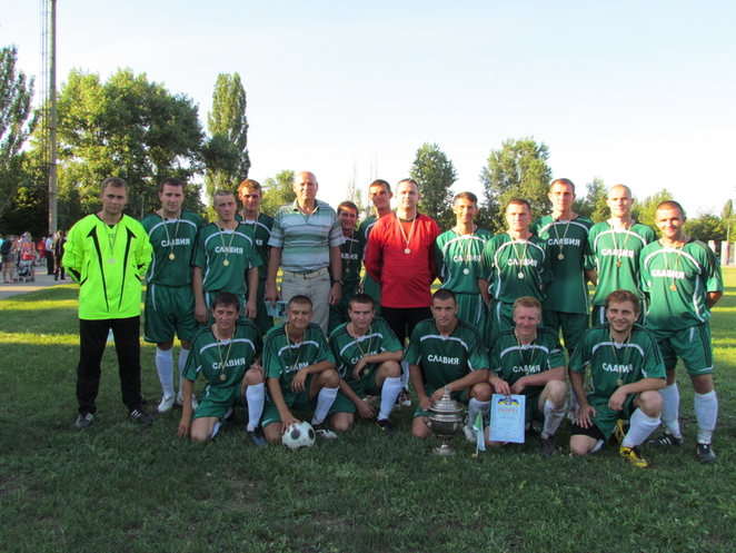 Команда Баштанского района - обладатель кубка АПК области 2011 г. 