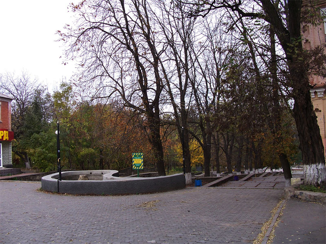 по дороге в парк им. Петровского