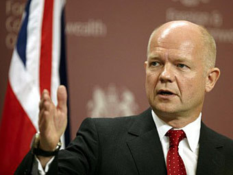 Уильям Хейг Министр иностранных дел Великобритании