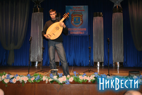 Автентичний кобзар Олексій Губський