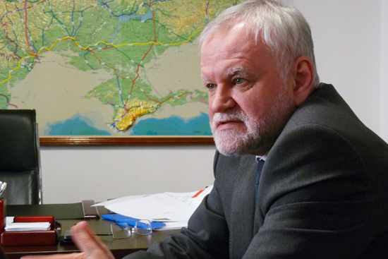 Діючий голова "Укравтодору" Євген Прусенко. Фото автора