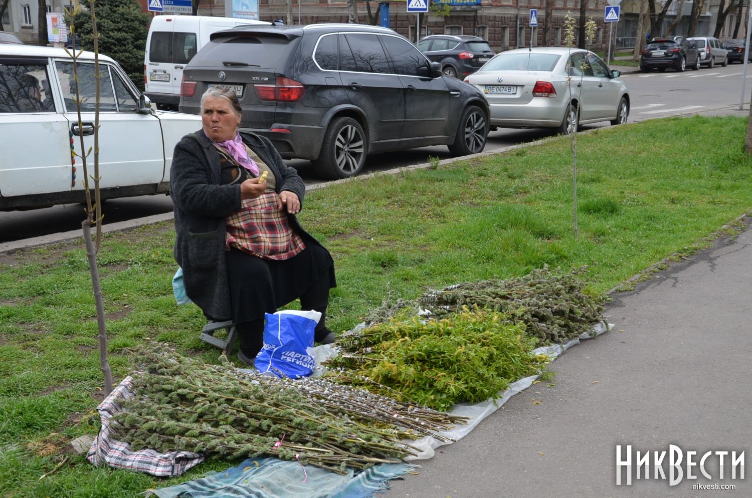 Православные верующие в Николаеве отмечают Вербное воскресенье