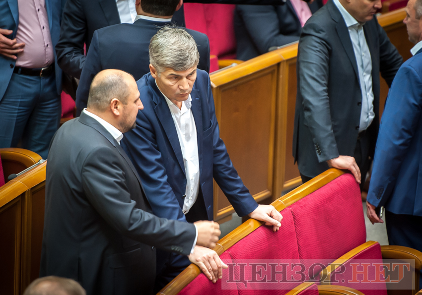 Борислав Розенблат и николаевский нардеп Александр Жолобецкий