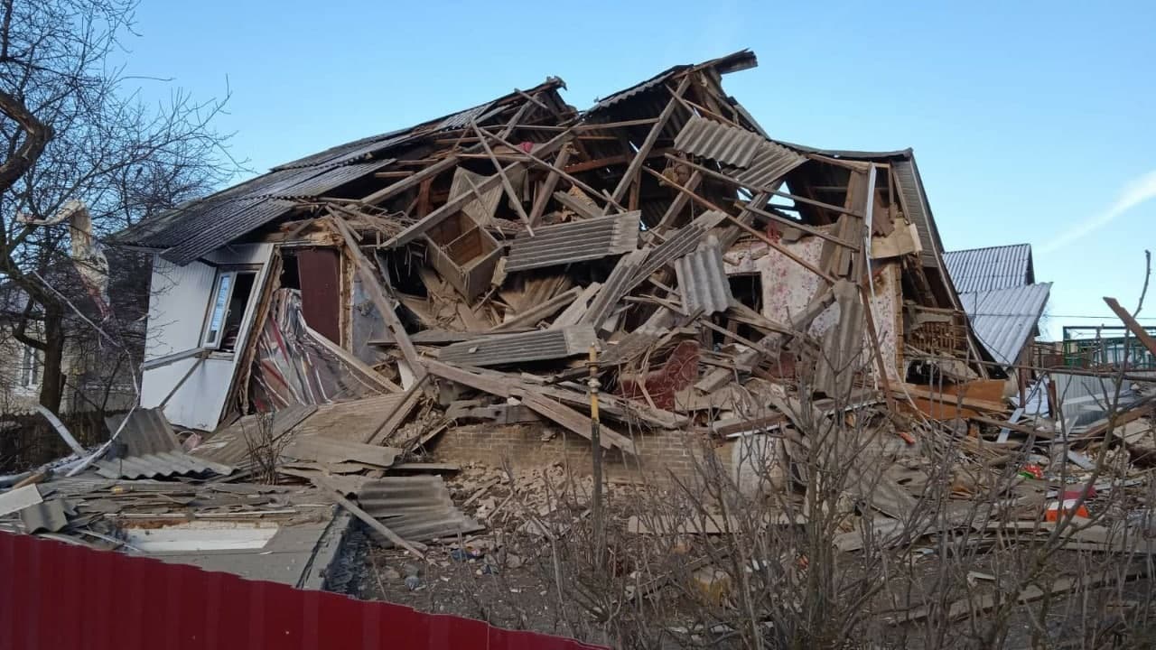 Во Львовской области взрывом газа разнесло частный дом