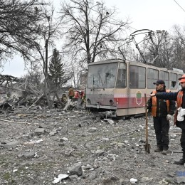 Атака на Запоріжжя. Фото: Укрінформ