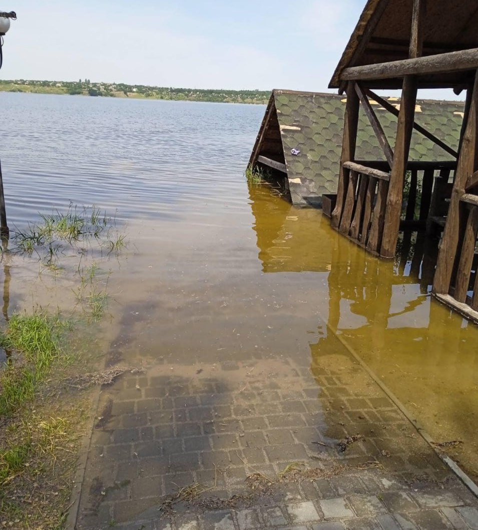 Уровень воды в Николаеве продолжает повышаться