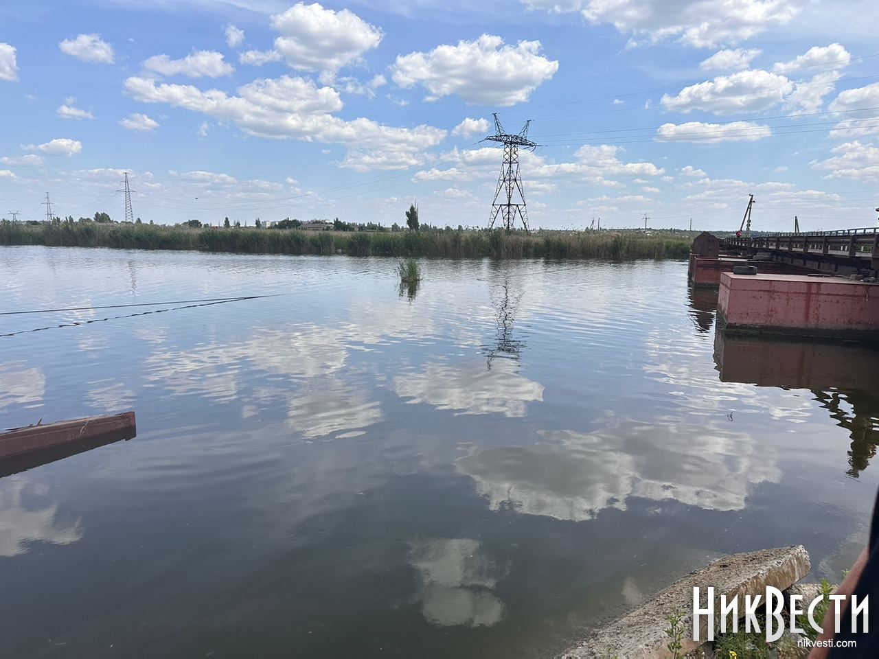 В Николаеве подтопило Аляуды, коммунальщики ограничат движение по  понтонному мосту