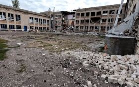 Разрушение в результате вражеских обстрелов Херсонщины. Фото: Полиция Херсонской области