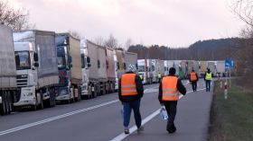 Блокада кордону Румунія та Україна, фото з відкритих джерел
