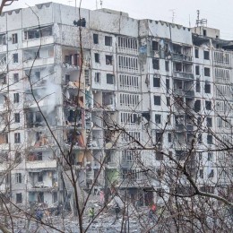 Последствия утренней атаки по жилому дому Харькова, Фото: Харьковская ОВА
