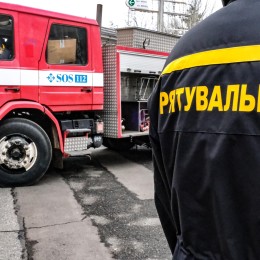 Миколаївській області передали пожежний автомобіль від шведських благодійників. Фото: Миколаївська ОВА