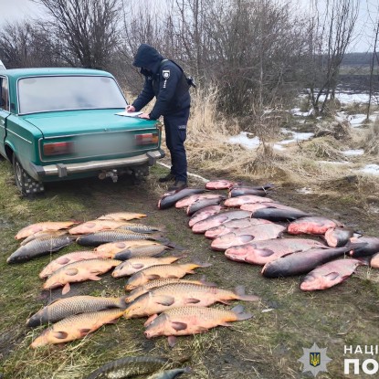 В Первомайському районі поліція затримала браконьєрів.