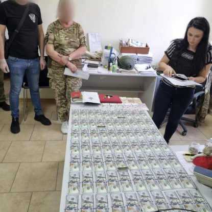 Law enforcement officers exposed a scheme to evade mobilization. Photo: National Police