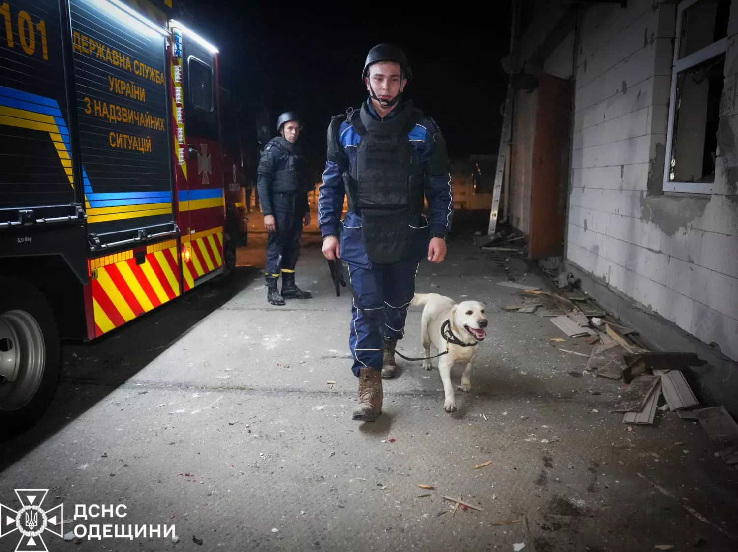 Обстріл Одеської області 11 жовтня, фото: ДСНС