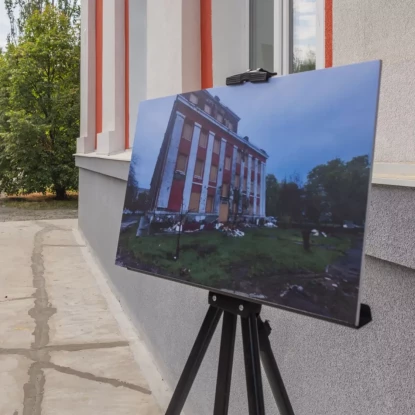 ПРООН у Миколаєві оглянули завершення робіт у Миколаївському фаховому фізкультурному коледжі, фото: «МикВісті»